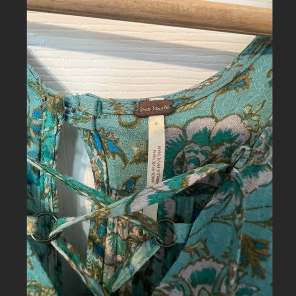 Free People Hanalei Bay Maxi Tiered Dress Size XS - Picture 3 of 6